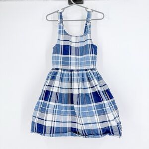 Polo by Ralph Lauren Blue and White Pleated Sundress